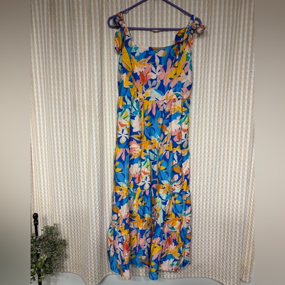 PrettyGarden Dresses & Skirts - Floral Multicolor Maxi Dress